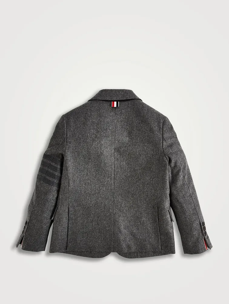 Wool And Cashmere Flannel Sport Coat