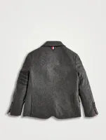 Wool And Cashmere Flannel Sport Coat