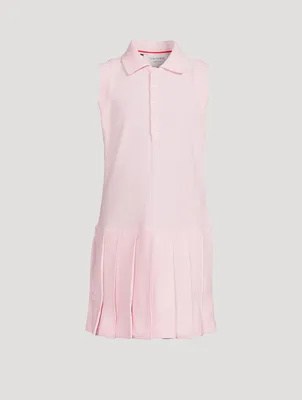 Sleeveless Polo Dress