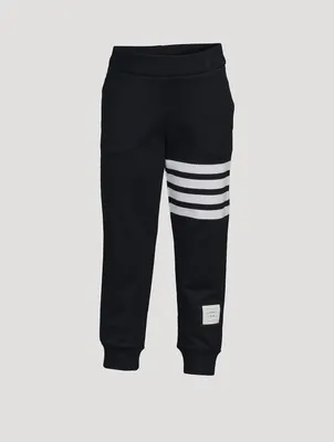 Cotton Loopback Jersey Four-Bar Sweatpants
