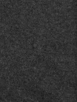 Cashmere Four-Bar Cardigan