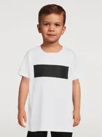 Kids Cotton Box Logo T-Shirt