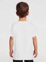 Kids Cotton Box Logo T-Shirt