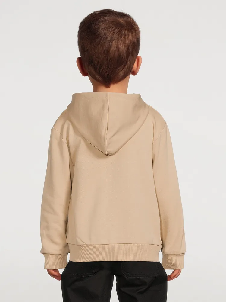 Kids Cotton Zip Hoodie