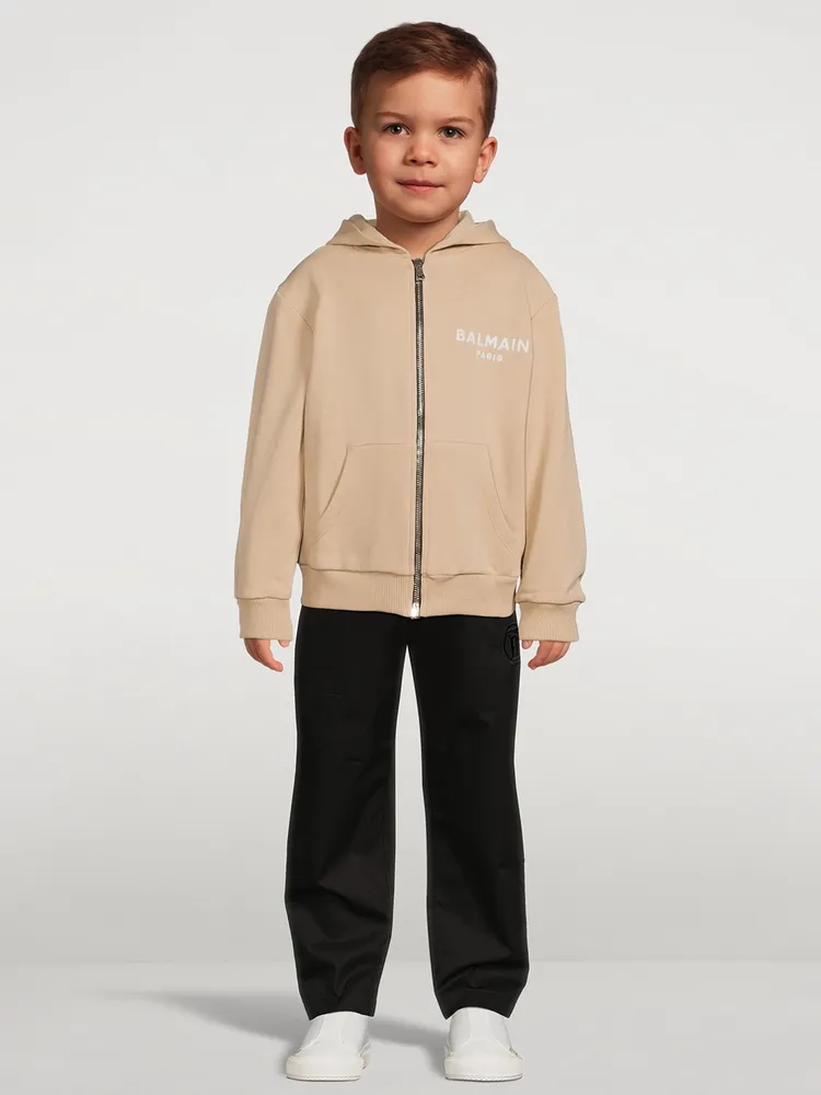 Kids Cotton Zip Hoodie