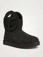 UGG x Telfar Logo Mini Sheepskin Boots