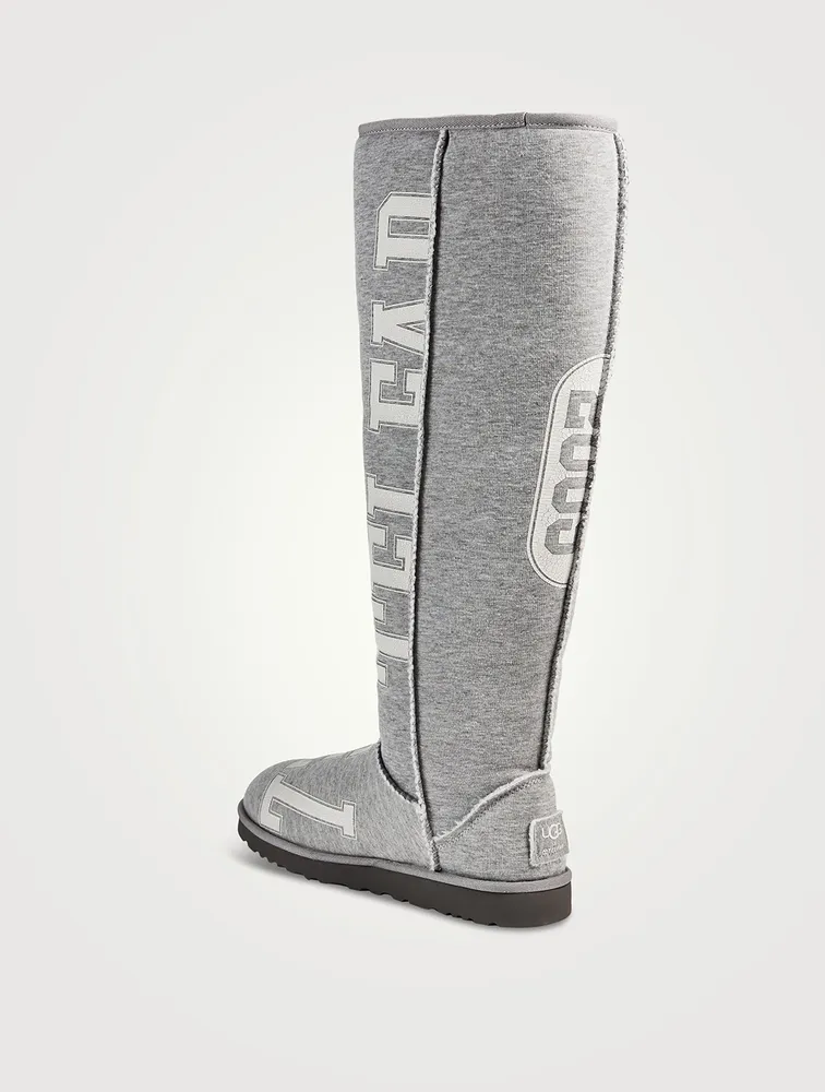 UGG x Telfar Fleece Knee-High Boots