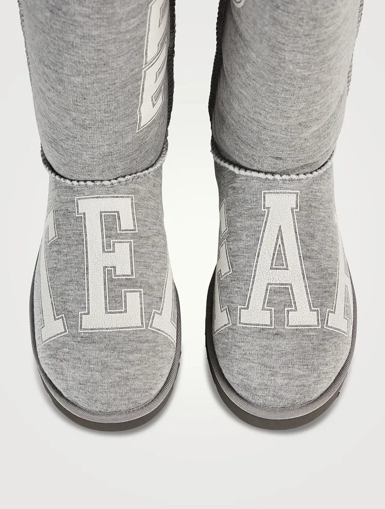 UGG x Telfar Fleece Knee-High Boots