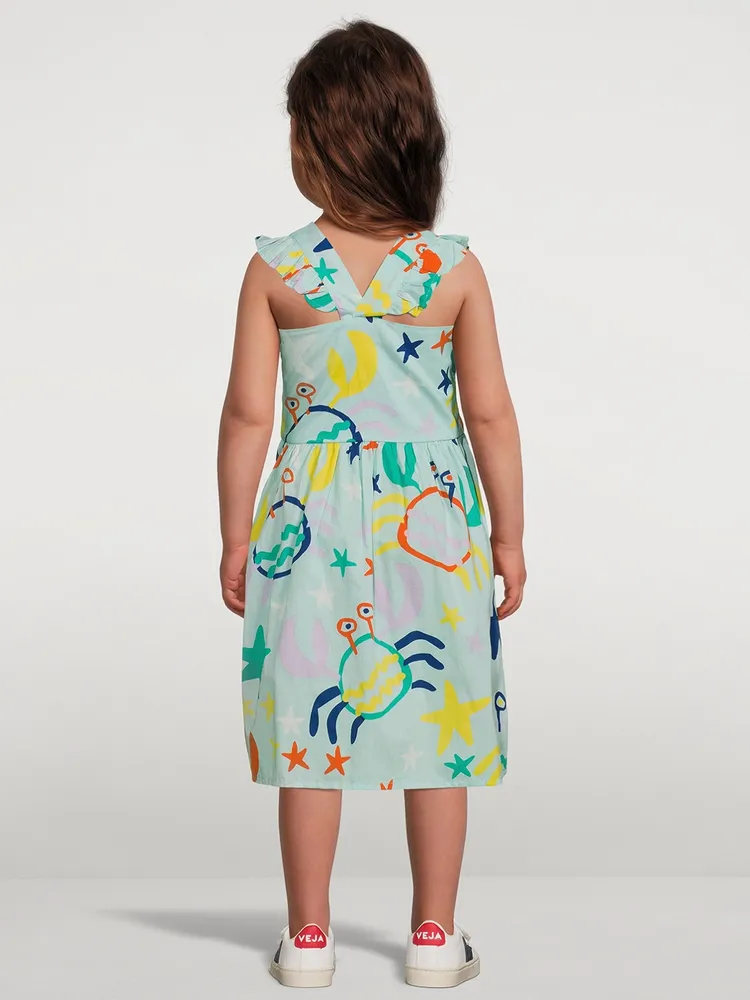 Cotton Voile Sleeveless Dress