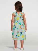 Cotton Voile Sleeveless Dress