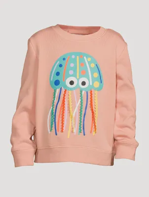 Jellyfish Cotton Sweatshirt