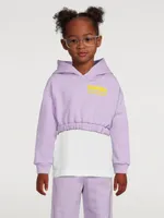 Kids Cotton Cropped Hoodie