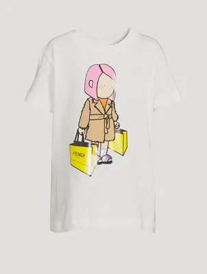 Kids Cotton Graphic T-Shirt