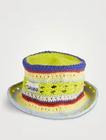 Organic Cotton Crochet Bucket Hat