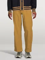 Corduroy Straight-Leg Pants