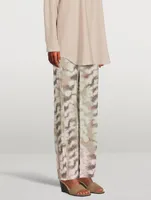 Lolly Trousers Tie-Dye Print