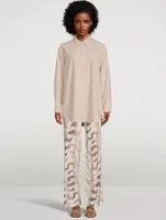 Lolly Trousers Tie-Dye Print