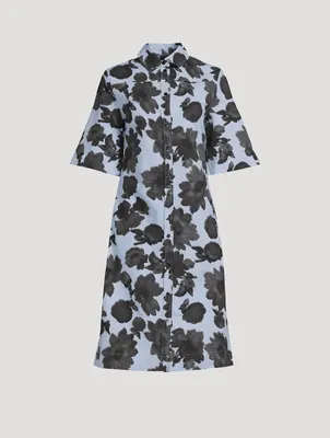 Demi Shirt Dress Floral Print