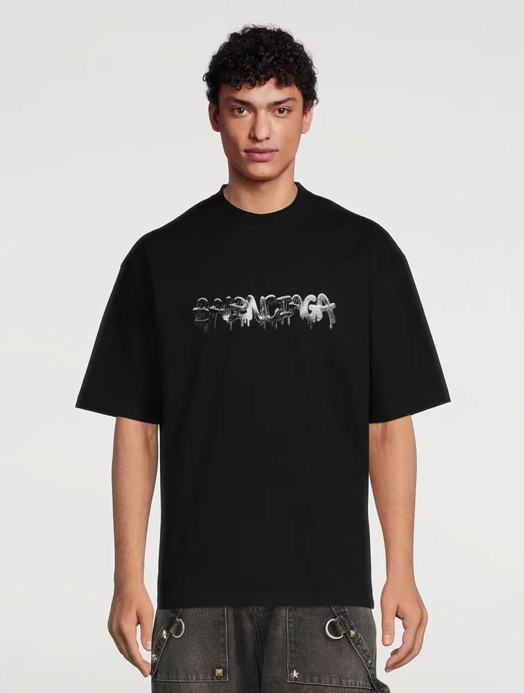 Balenciaga slime logo print T-shirt