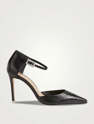 Addison Leather d'Orsay Pumps