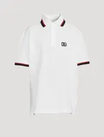 Cotton Short-Sleeve Polo Shirt