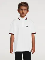 Cotton Short-Sleeve Polo Shirt