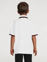 Cotton Short-Sleeve Polo Shirt