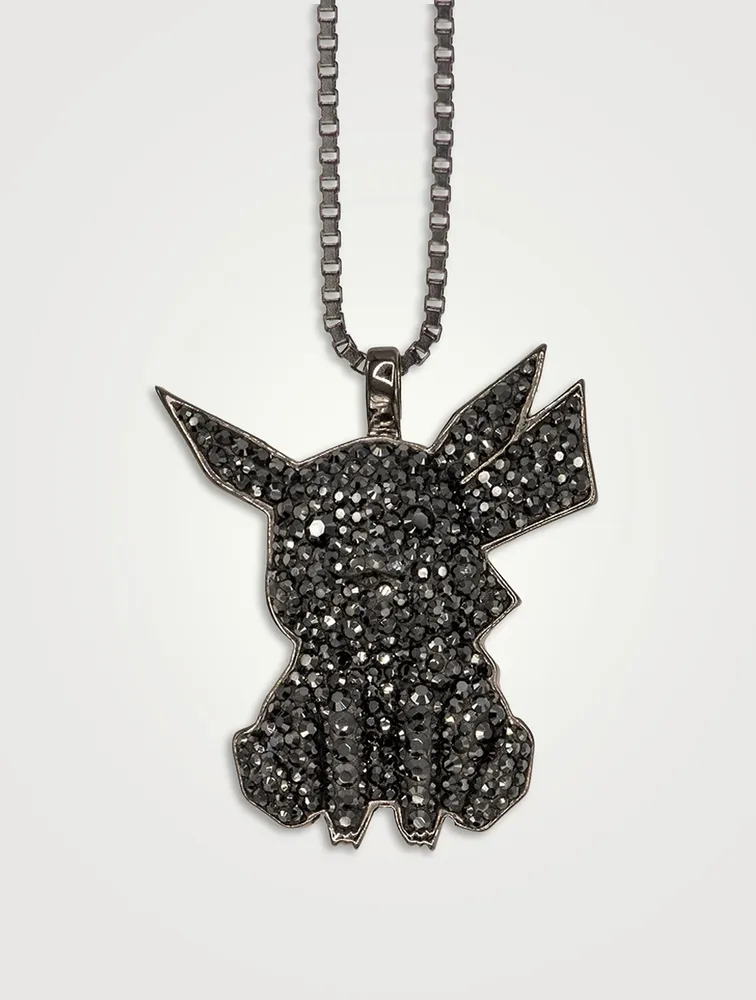 The Chrome One Necklace With Crystals - Limited Edition