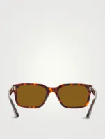 PO3272S Rectangular Sunglasses