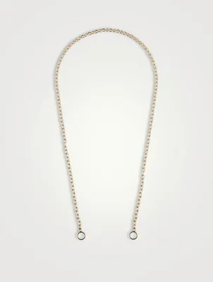 Inch 14K Gold Pulley Chain