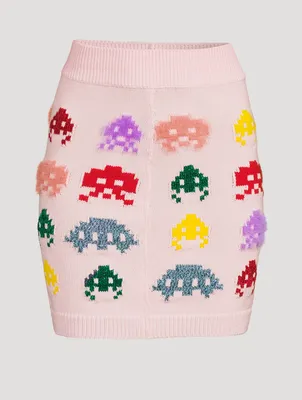 Gamer Knit Mini Skirt