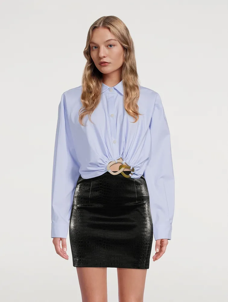 Bandeau Crop Shirt