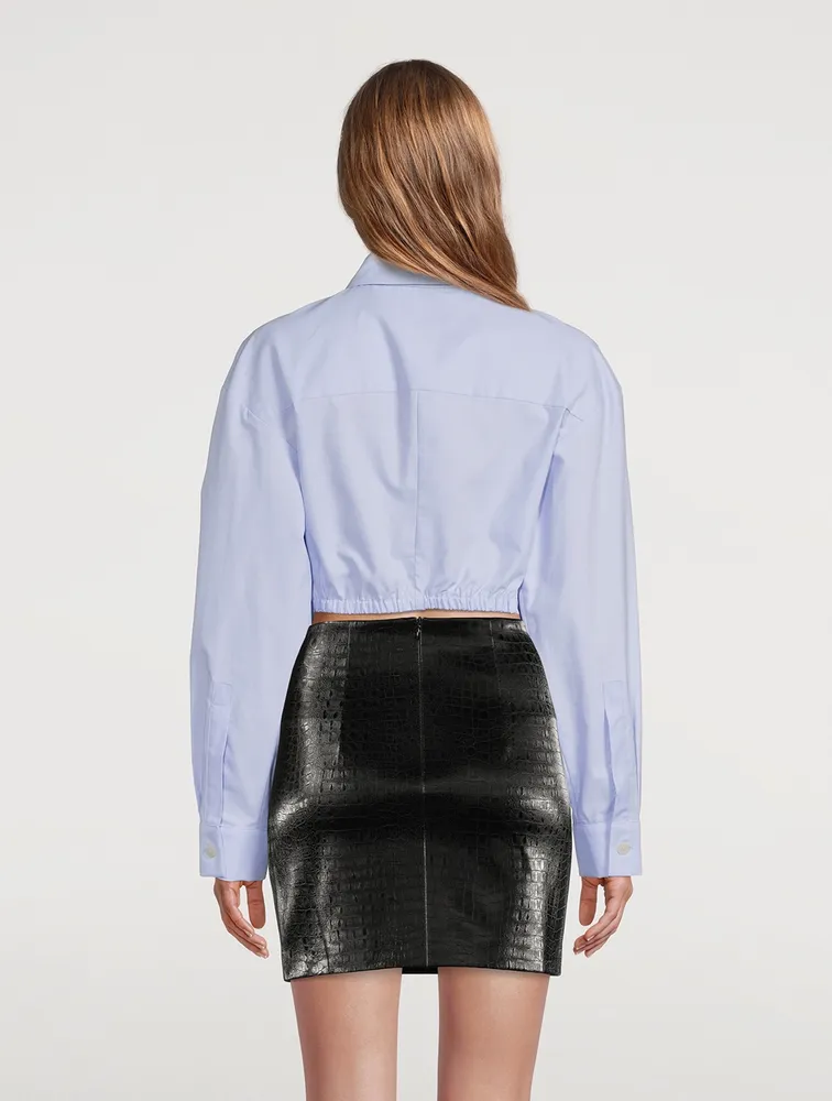 Bandeau Crop Shirt