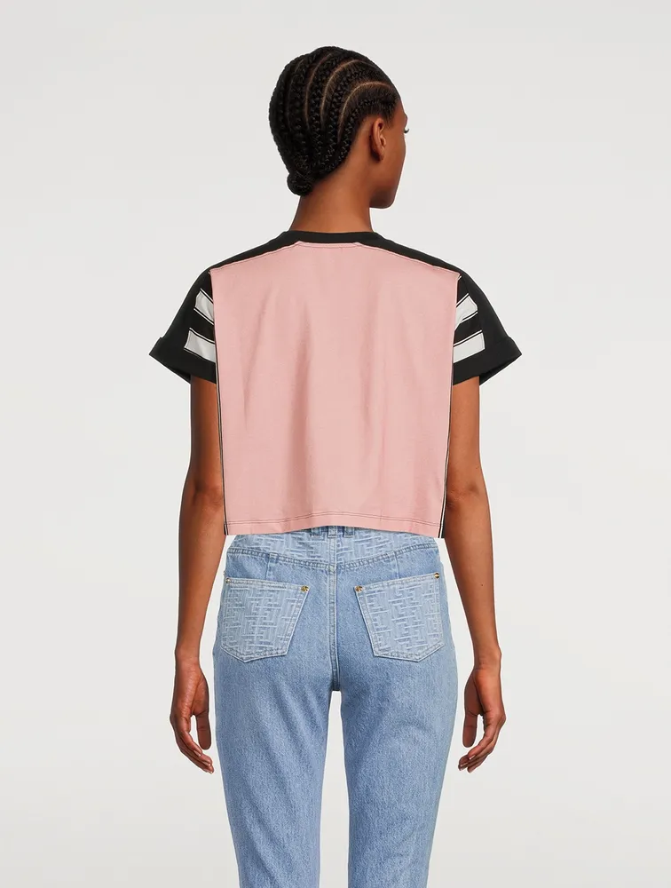 Printed Cropped T-Shirt