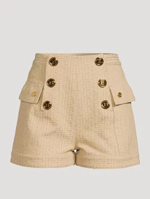 Monogram Jacquard Shorts