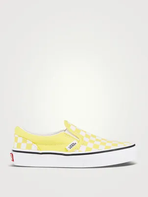 Checkerboard Classic Slip-On Shoes