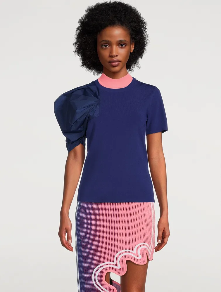 Chiara Puff-Sleeve T-Shirt