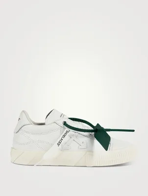 Low Vulcanized Leather Sneakers