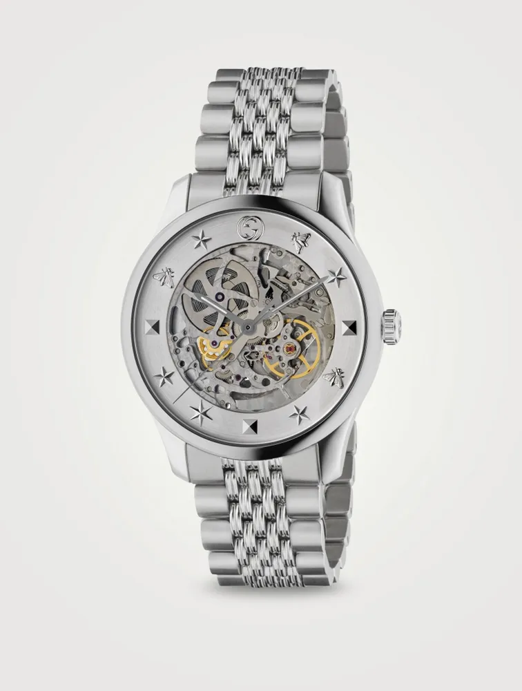 G-Timeless Stainless Steel Bracelet Watch