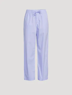 Organic Cotton Poplin Pajama Pants