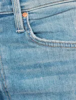 Rider High-Waisted Straight-Leg Jeans