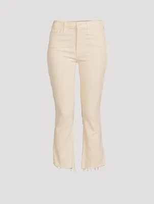 The Insider Cropped Jeans With Step Fray