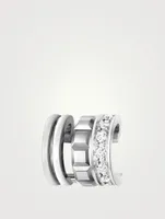 Radiant Edition Quatre Single Clip Earring With Diamonds