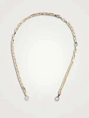 Inch 14K Gold Biker Chain