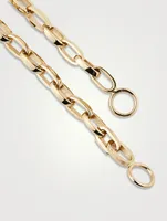 6-Inch 14K Gold Handmade Biker Chain