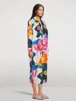 Cleo Shirt Dress Floral Print