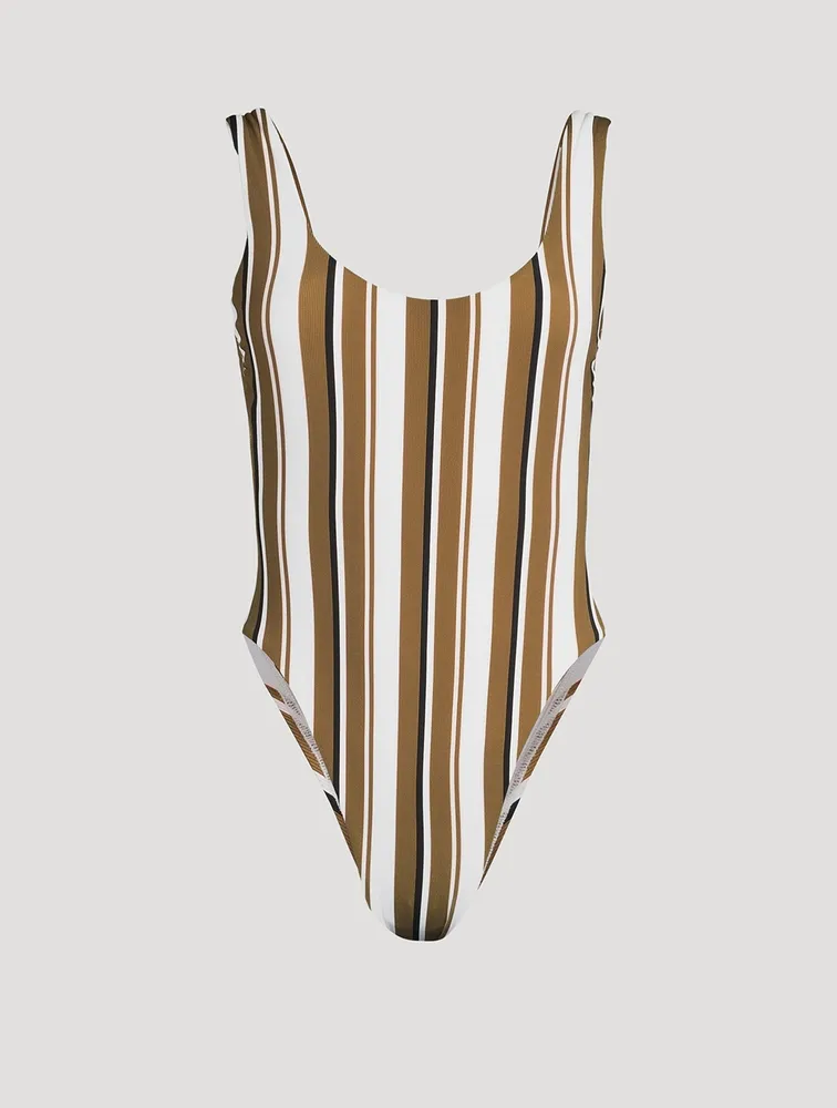 Reese Scoop Back One-Piece Swimsuit