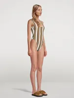 Reese Scoop Back One-Piece Swimsuit