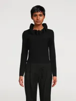 Ruffle Long-Sleeve Top