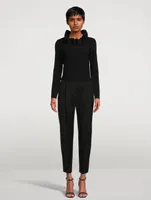 Ruffle Long-Sleeve Top